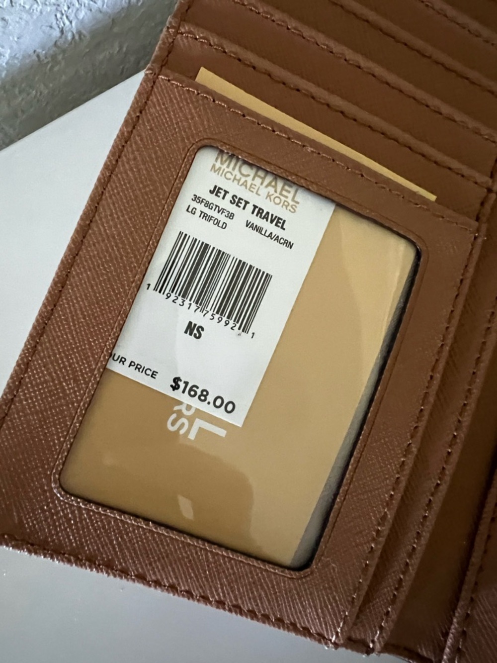 Michael Kors White Signature Continental Wallet - Picture 6 of 6